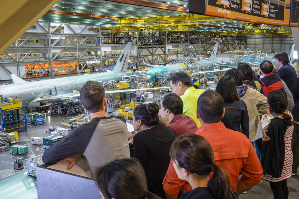 Future of Flight Boeing Tour