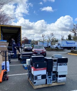 BECU Free Shred and E-Cycle Event