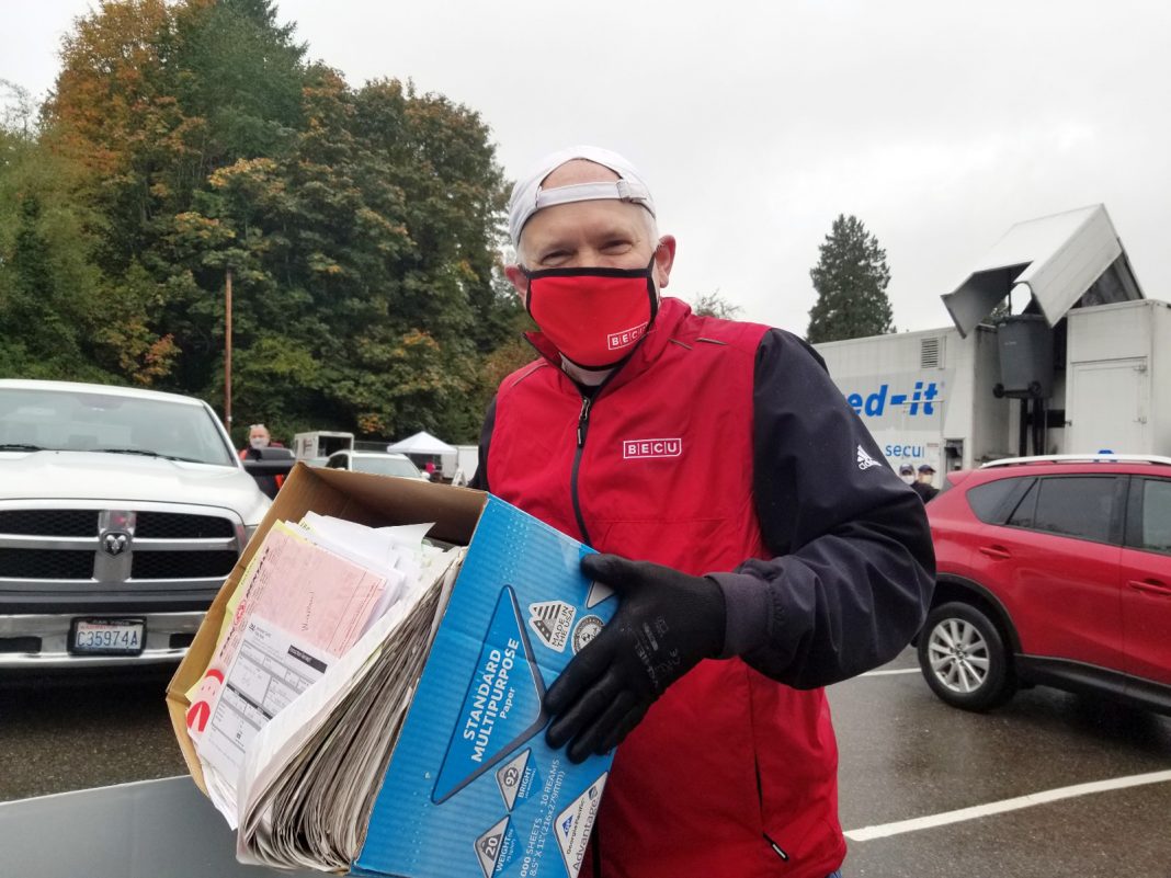 BECU Free Shred and E-Cycle Event