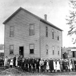 History of Everett everetts first school in 1892