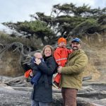 Winter storm Watching washington coast Kalaloch tree of life