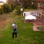 Snohomish outdoor adventures zipling at high trek adventures