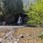 Wynoochee Falls near Coho Campground