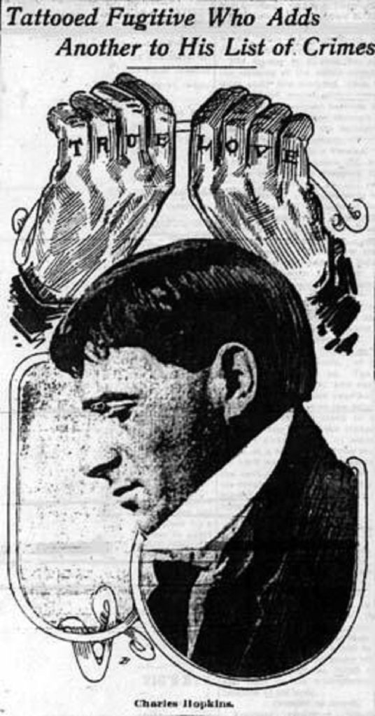Tattooed Bandit Charles Hopkins